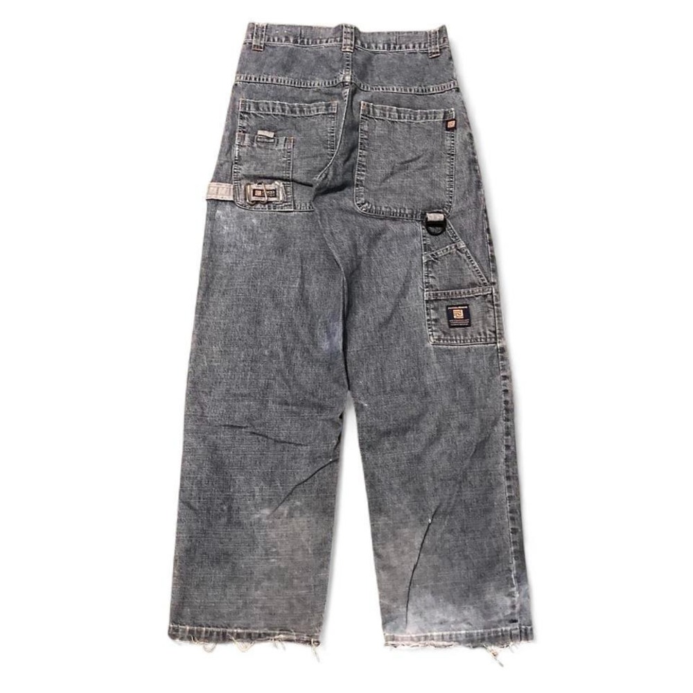 Paco jeans baggy carpenter jeans bamboo weave vtg 00s 10H ( )